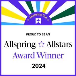 Allspring Allstar 2024 badge