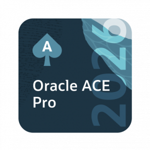 Oracle ACE Pro 2026 badge